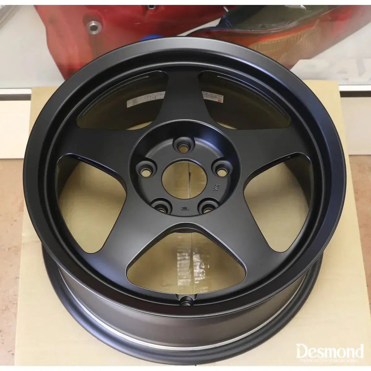 Desmond Regamaster / Matte Black | 16X8 | 4X100 | +35Mm Offset 1