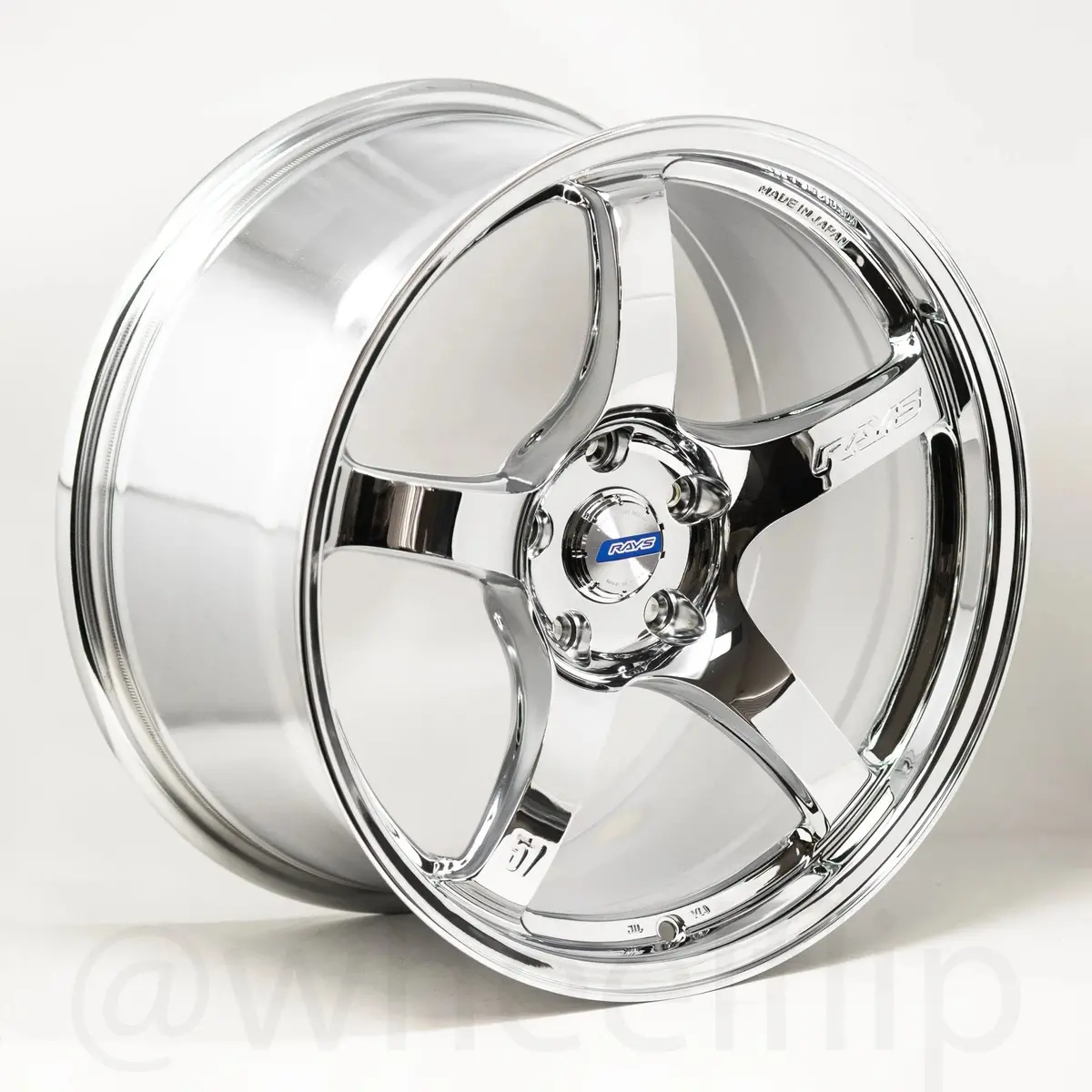 Gram Lights 57Cr / Chrome Plating | 18X9.5 | 5X100 | +38Mm Offset 1