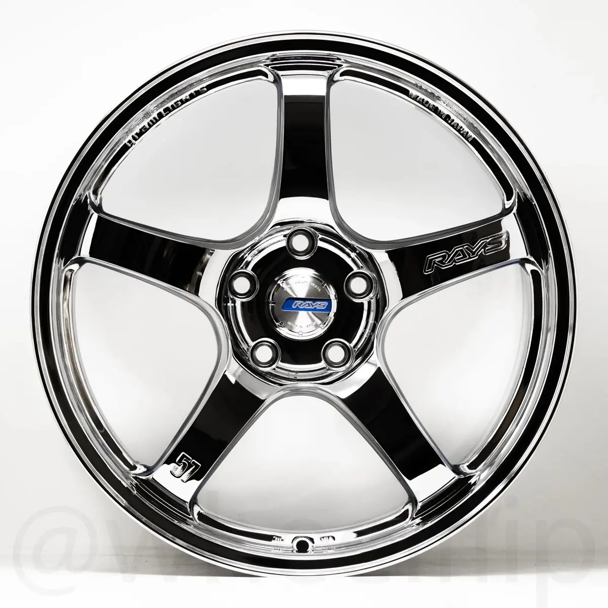 Gram Lights 57Cr / Chrome Plating | 18X9.5 | 5X100 | +38Mm Offset 2