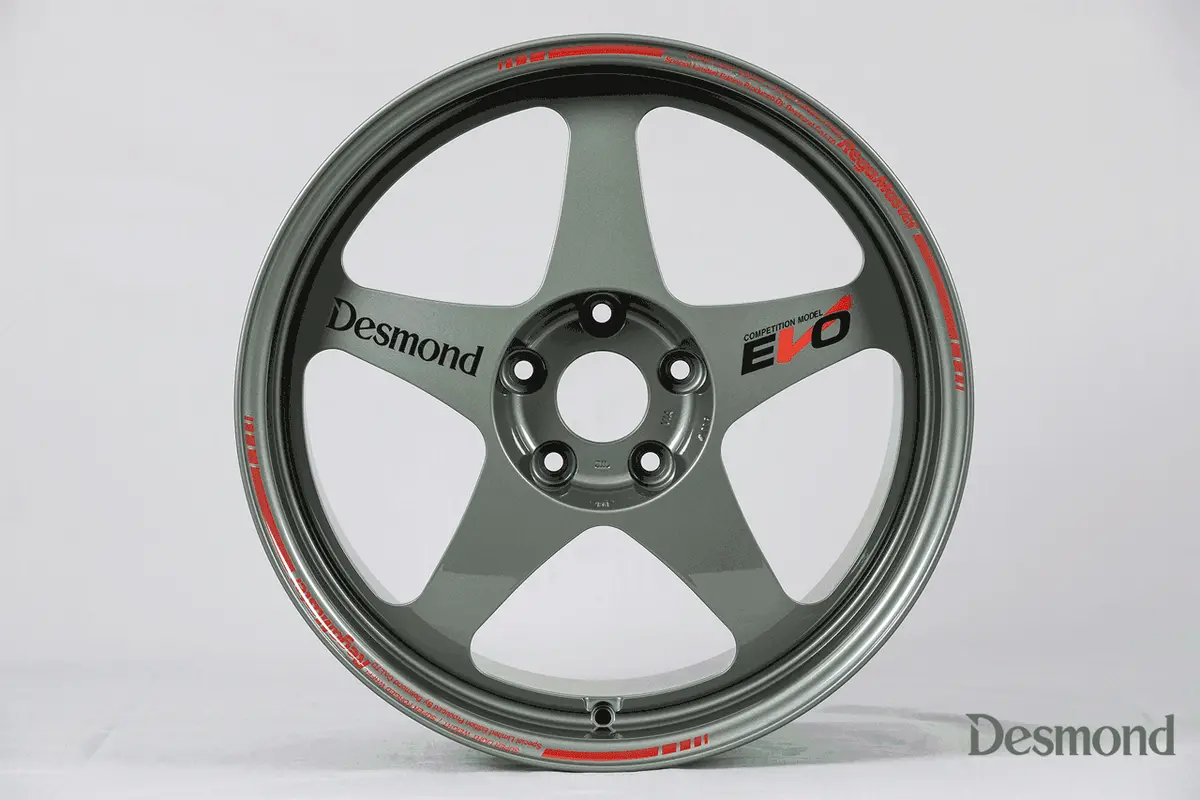 Desmond Regamaster / New Almighty Grey | 18X10 | 5X114.3 | +35Mm Offset 1