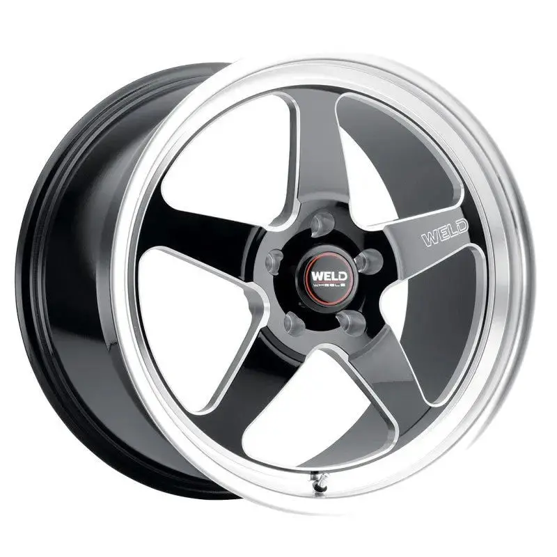 Weld S104 Ventura / Gloss Black Milled | 17X11 | 5X127 | -44Mm Offset 1
