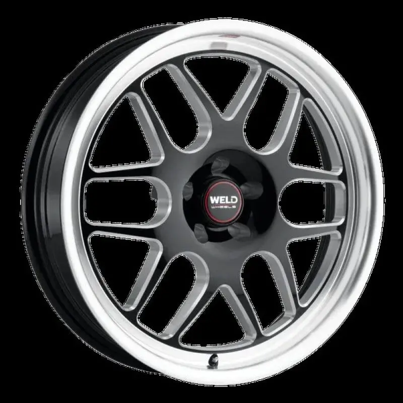 Weld Solana Drag / Gloss Black Milled | 20X7 | 5X115 | -8Mm Offset 1