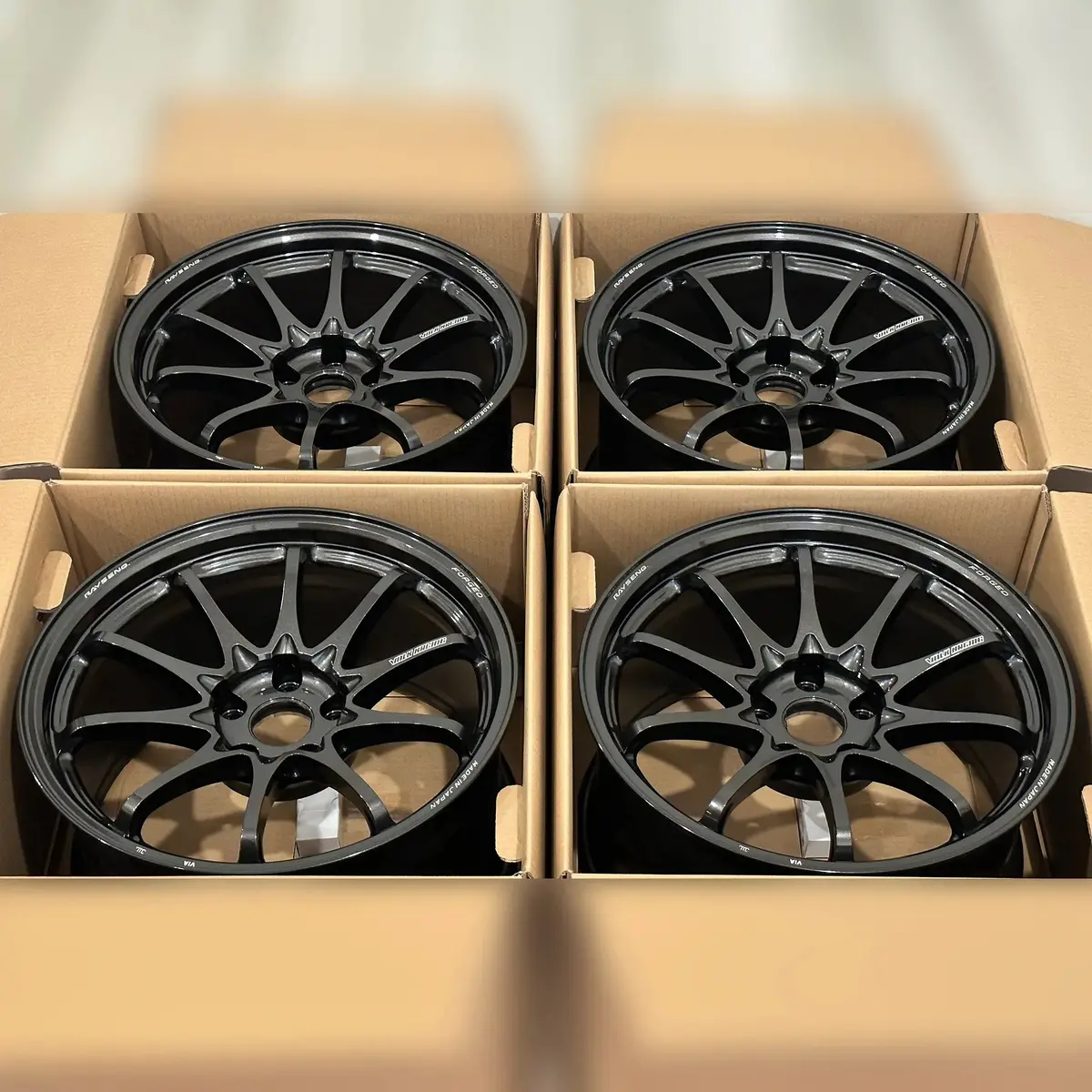 Volk Racing Ce28n-Plus / Diamond Dark Gunmetal | 18X9.5 | 5X114.3 | +38Mm Offset 1