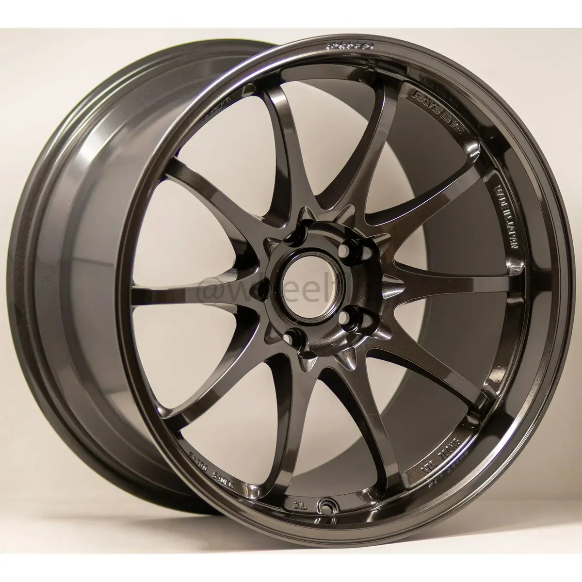 Volk Racing Ce28 Club Racer Ii Black Edition / Diamond Dark Gunmetal | 18X10.5 | 5X114.3 | +22Mm Offset 1
