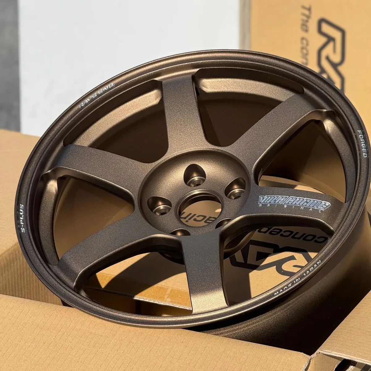 Volk Racing Te37 Saga S-Plus / Bronze | 18X9.5 | 5X114.3 | +38Mm Offset 2
