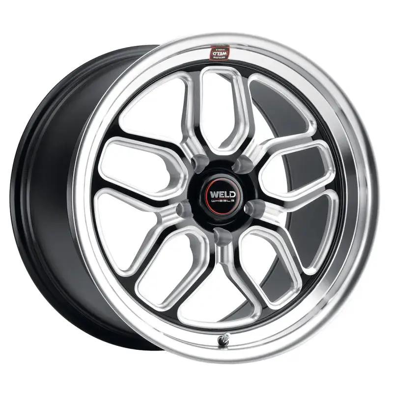 Weld Laguna Drag / Gloss Black Milled | 17X10 | 5X115 | +30Mm Offset 1