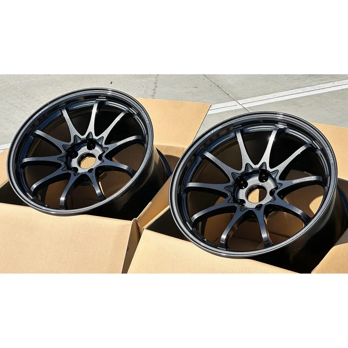 Volk Racing Ce28n-Plus / Diamond Dark Gunmetal | 18X10.5 | 5X114.3 | +22Mm Offset 2