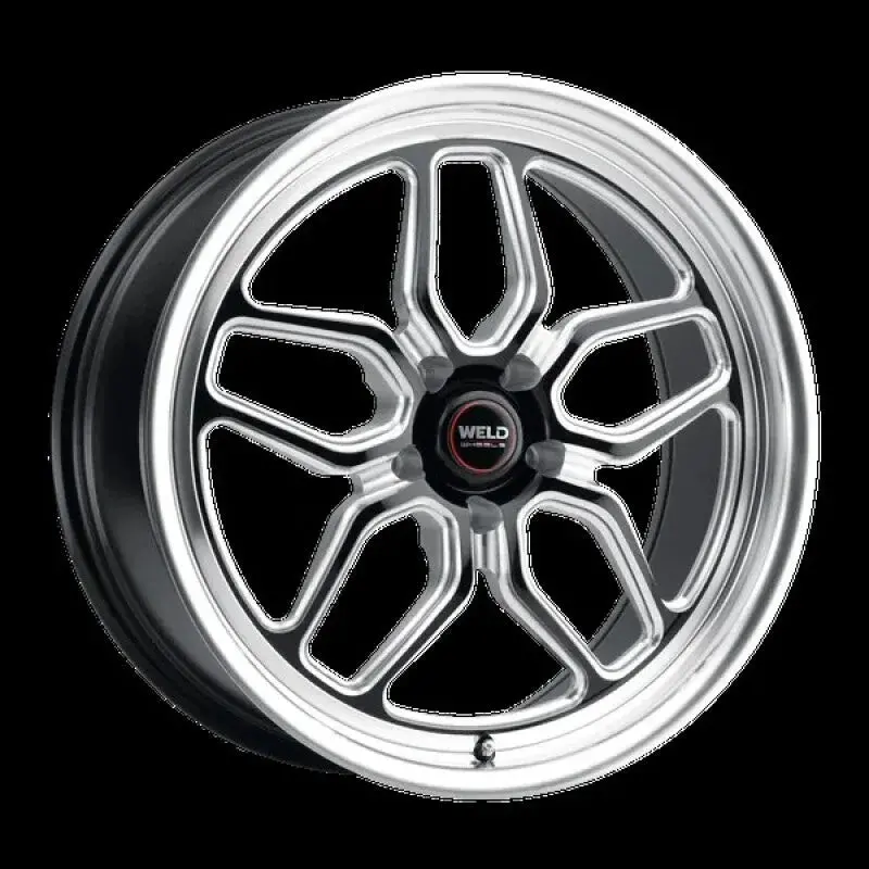 Weld Laguna / Gloss Black Milled | 17X7 | 6X139.7 | +0Mm - Beadlock 1