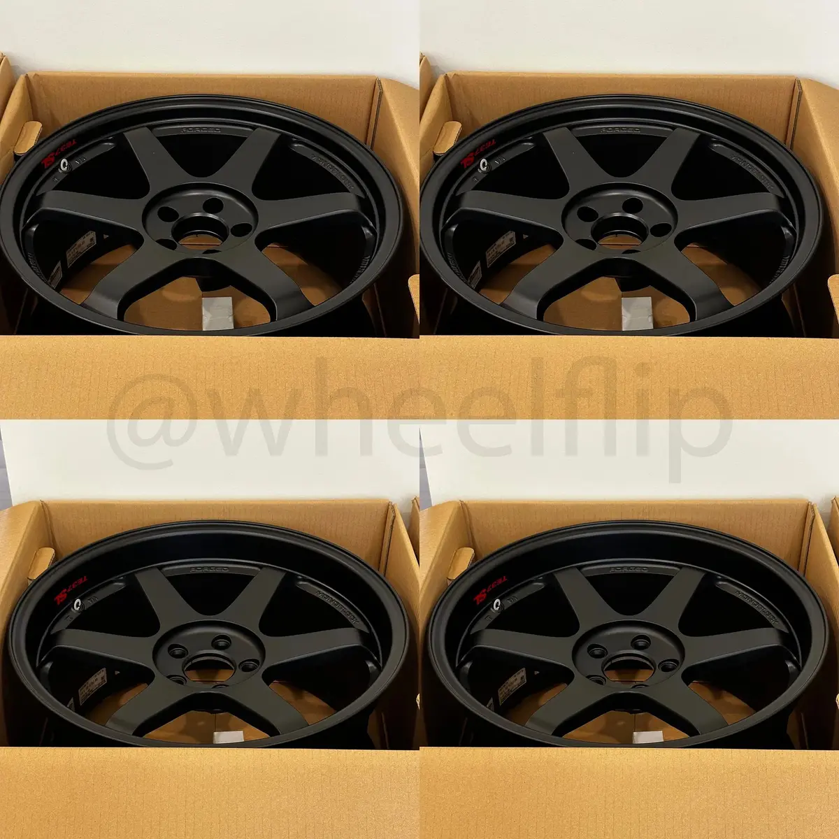 Volk Racing Te37sl / Matte Black | 19X9.5 | 19X10.5 | 5X112 | +22Mm | +35Mm Offset 1