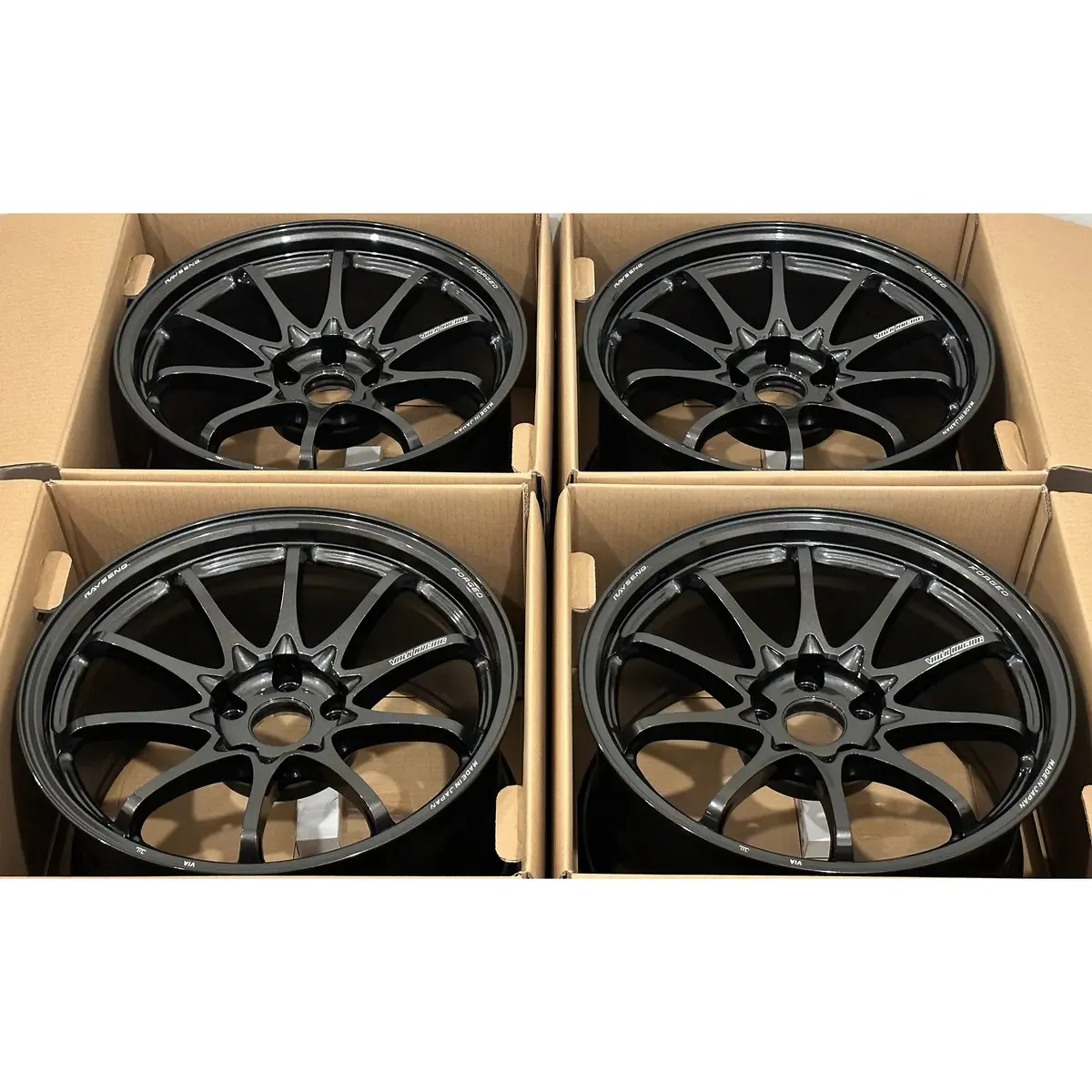 Volk Racing Ce28n-Plus / Diamond Dark Gunmetal | 18X9.5 | 5X114.3 | +12Mm Offset 1