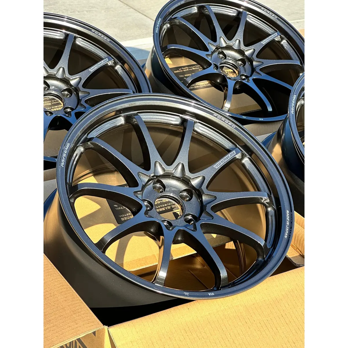 Volk Racing Ce28n-Plus / Diamond Dark Gunmetal | 18X9.5 | 5X100 | +41Mm Offset 1