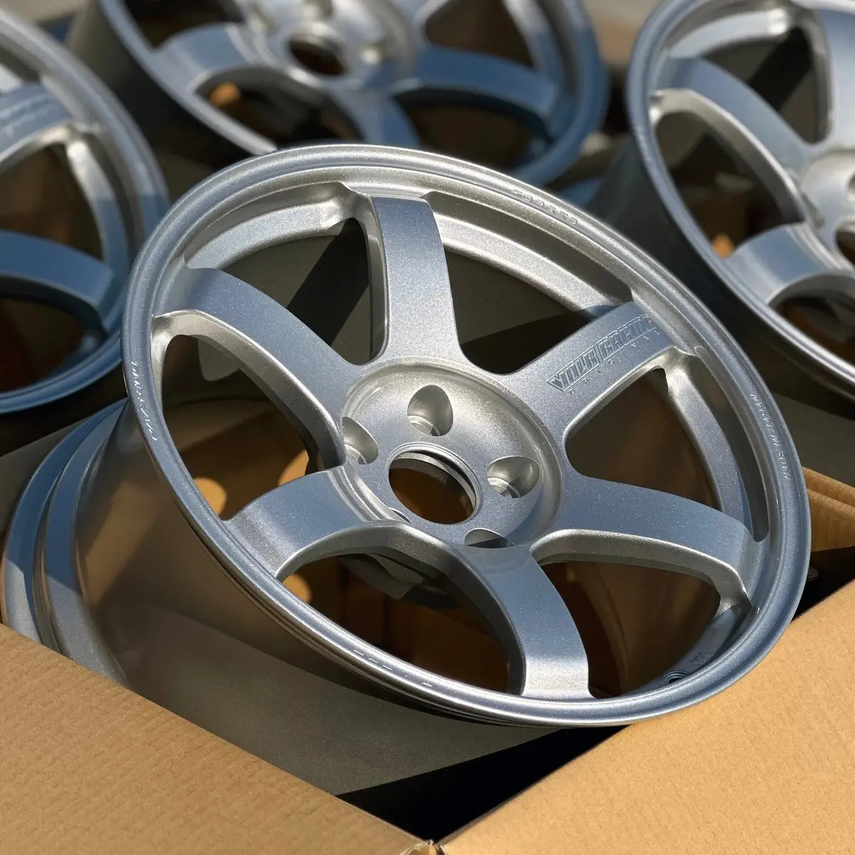 Volk Racing Te37 Saga S-Plus / Diamond Silver | 17X9 | 5X114.3 | +22Mm Offset 1