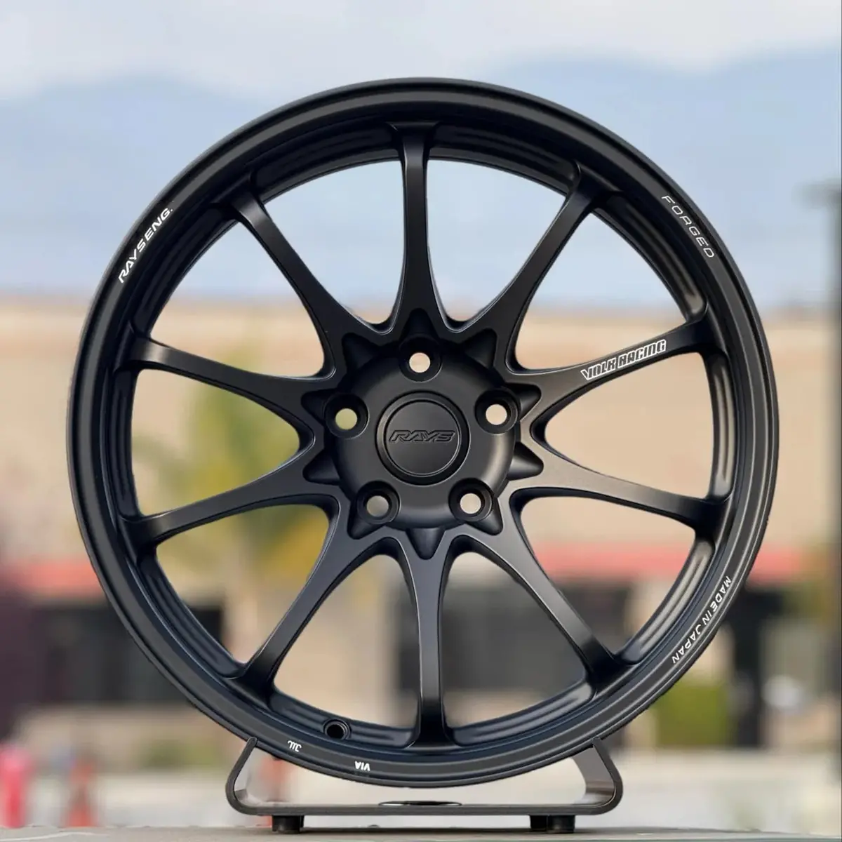 Volk Racing Ce28n-Plus / Matte Black | 18X9.5 | 5X114.3 | +22Mm Offset 1