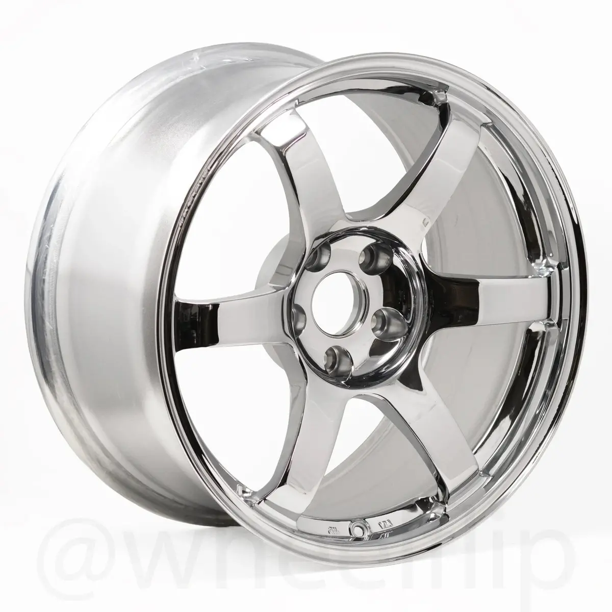 Volk Racing Te37 Saga Sl / Chrome Plating | 18X9.5 | 5X114.3 | +22Mm Offset 1