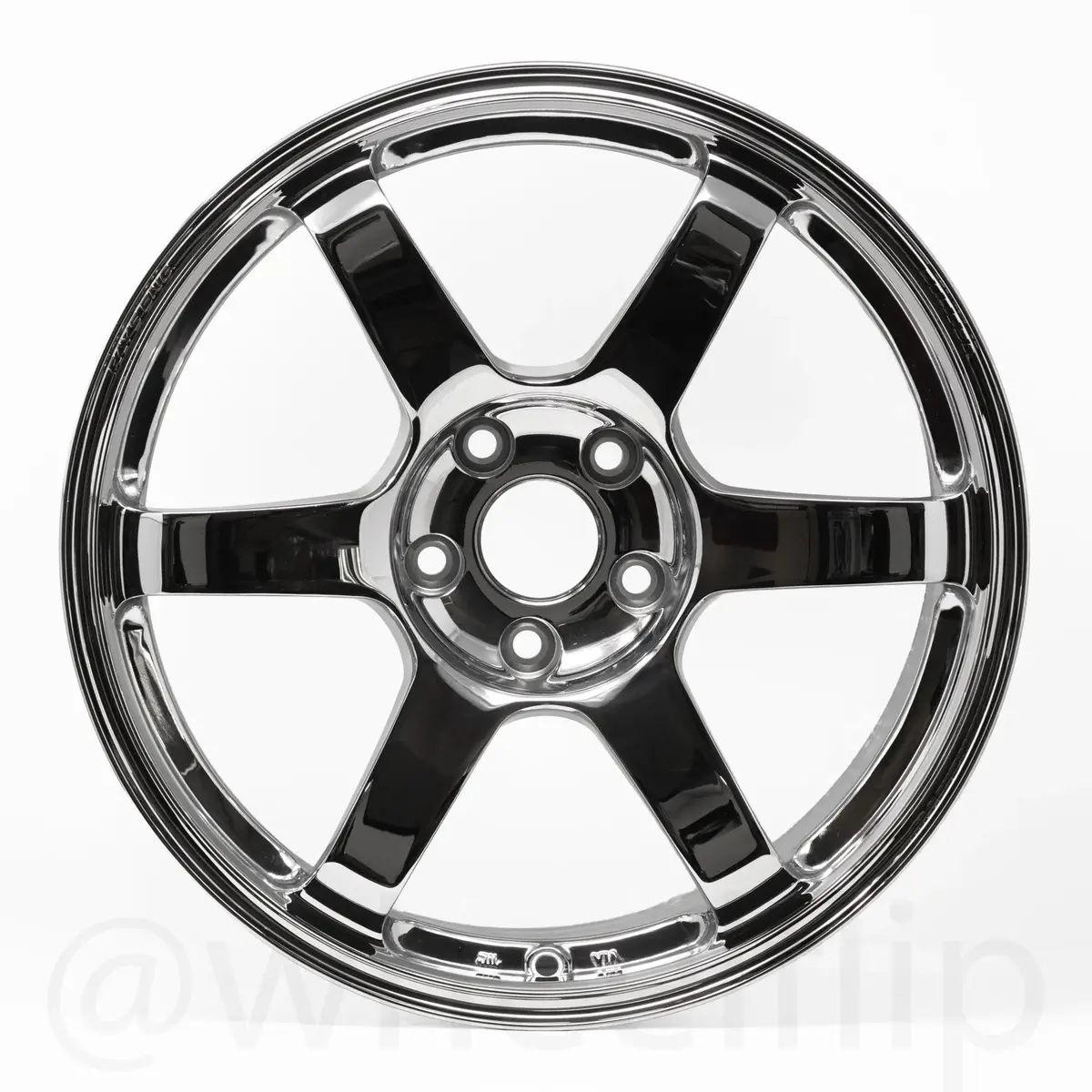 Volk Racing Te37 Saga Sl / Chrome Plating | 18X9.5 | 5X114.3 | +22Mm Offset 2