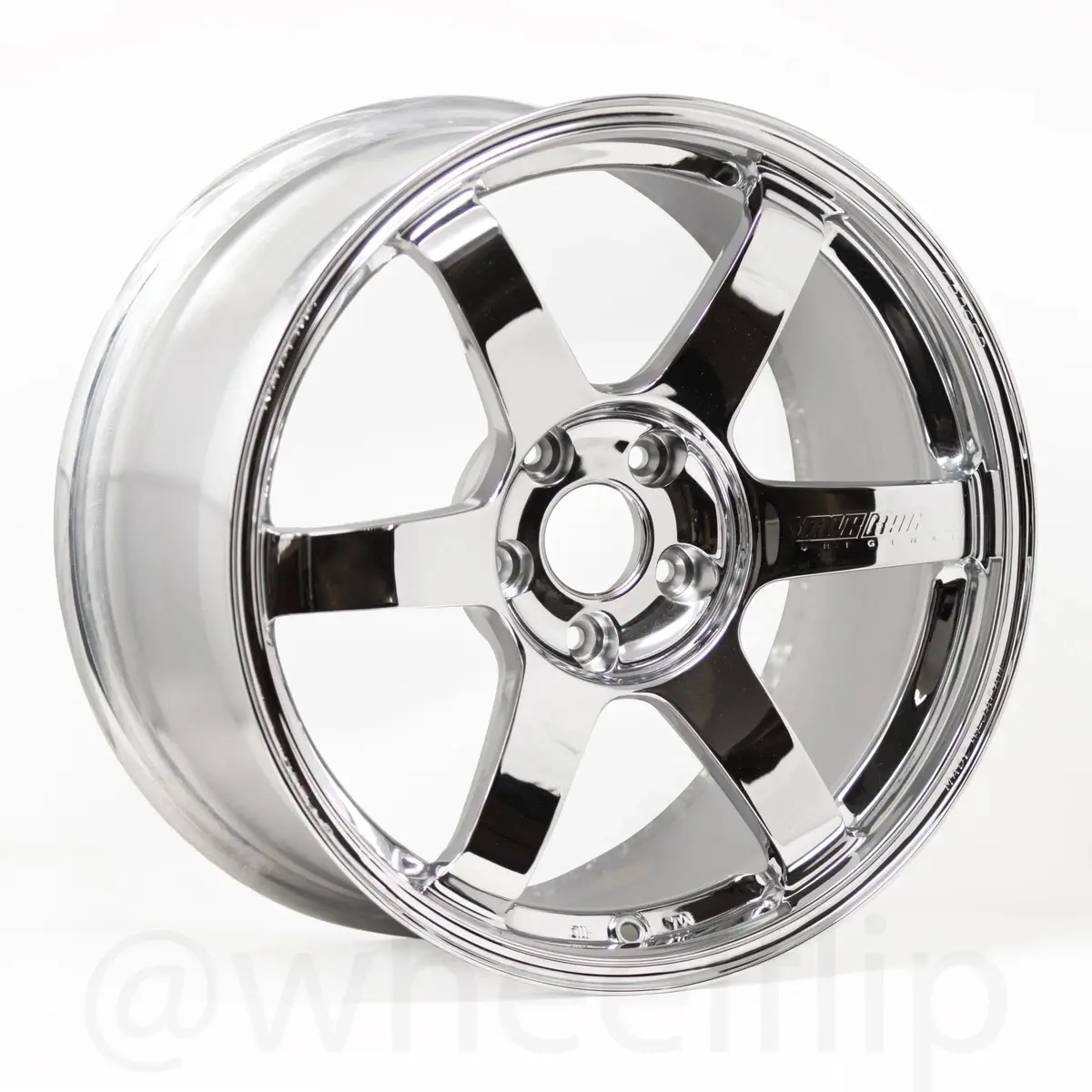 Volk Racing Te37 Saga S-Plus / Chrome Plating | 18X9.5 | 5X114.3 | +38Mm Offset 1