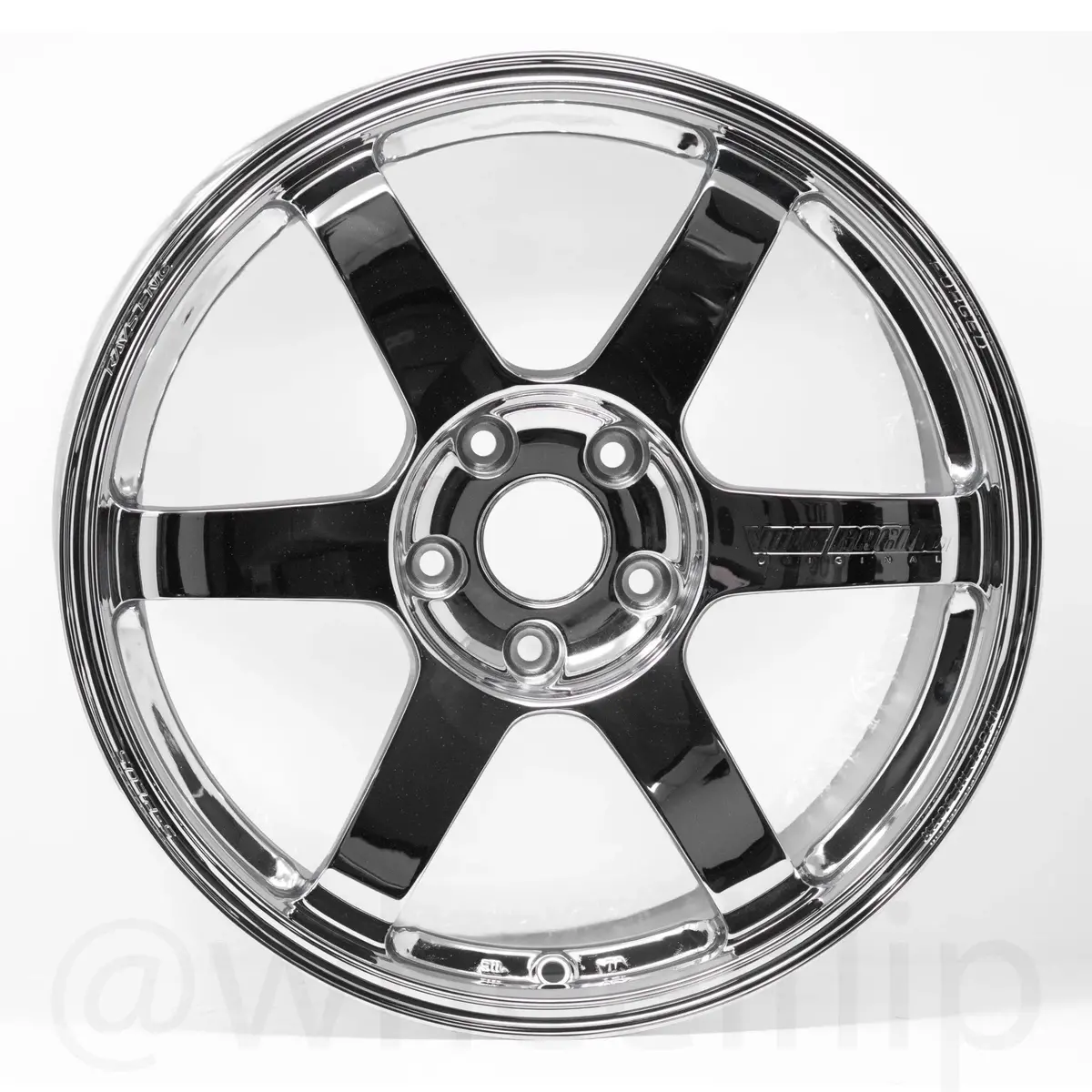 Volk Racing Te37 Saga S-Plus / Chrome Plating | 18X9.5 | 5X114.3 | +38Mm Offset 2
