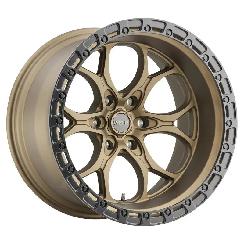 Weld Ledge / Satin Bronze / Satin Black Ring | 17X9 | 6X139.7 | +0Mm Offset 1