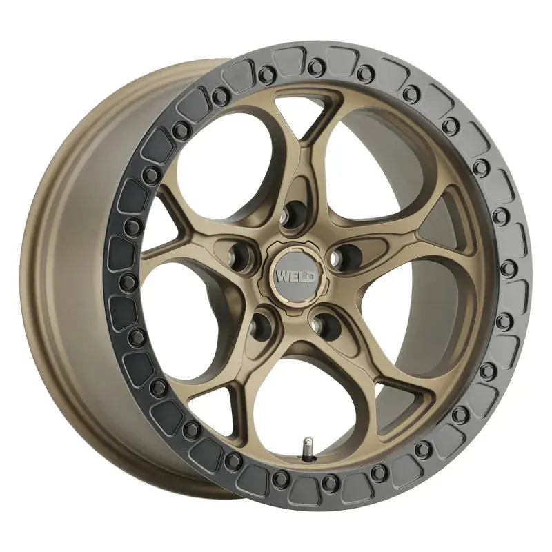 Weld W106 Ledge / Satin Bronze / Black Ring | 20X9 | 6X139.7 | +0Mm Offset 1