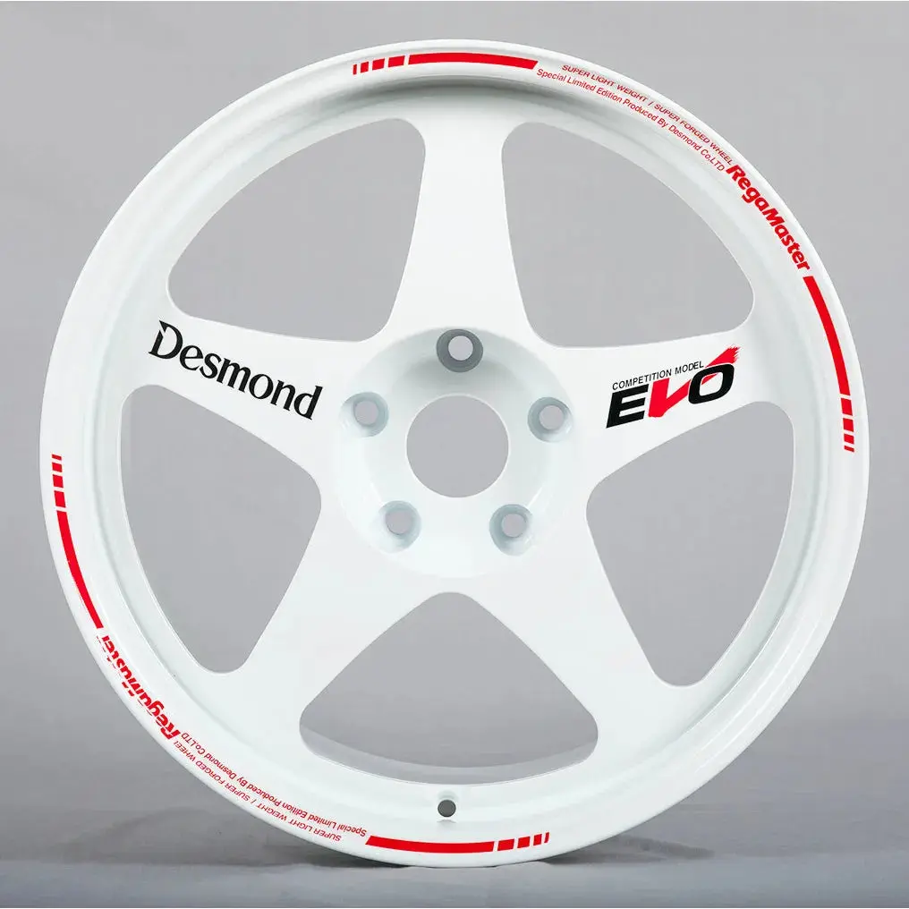 Desmond Regamaster / Gloss White | 18X9.5 | 18X10.5 | 5X114.3 | +22Mm | +22Mm Offset 2