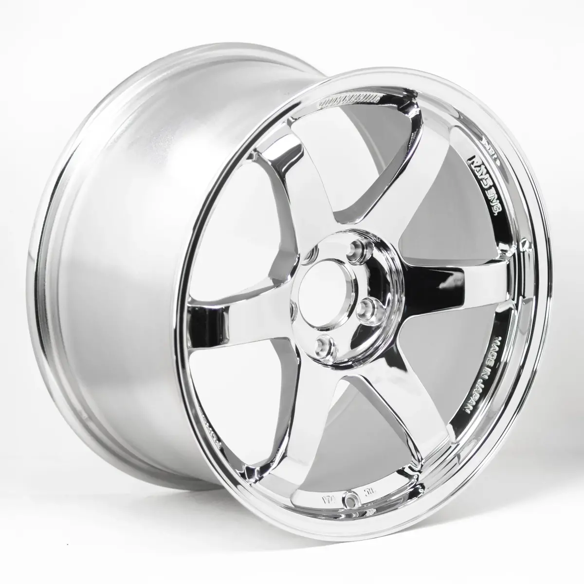 Volk Racing Te37sl / Chrome Plating | 18X10 | 5X114.3 | +40Mm Offset 1