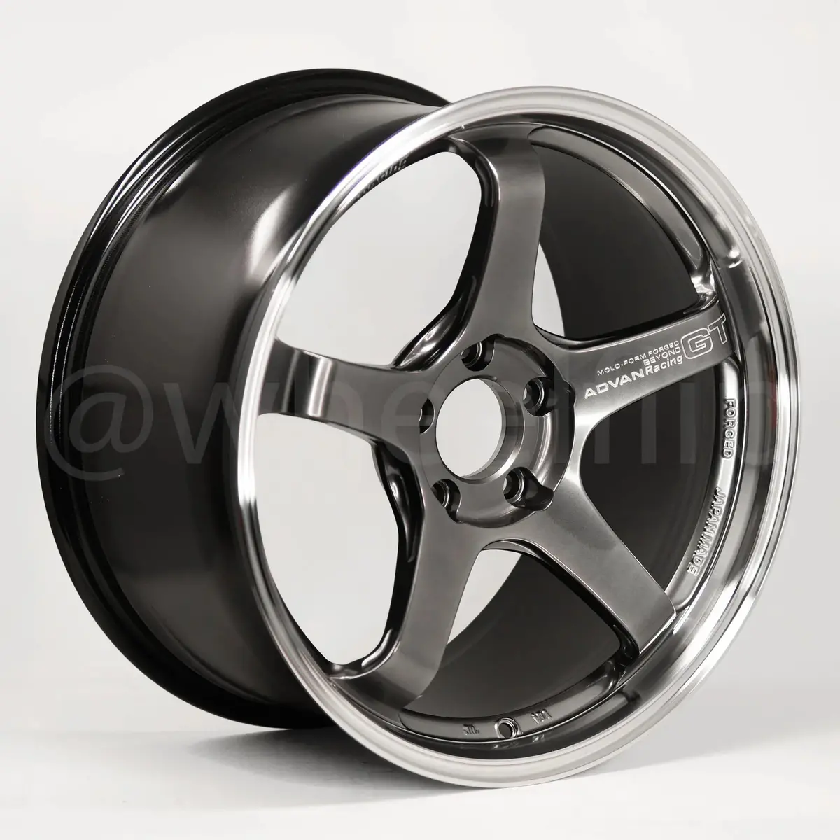 Advan Gt / Machining & Racing Hyper Black | 18X9.5 | 5X114.3 | +45Mm Offset 1