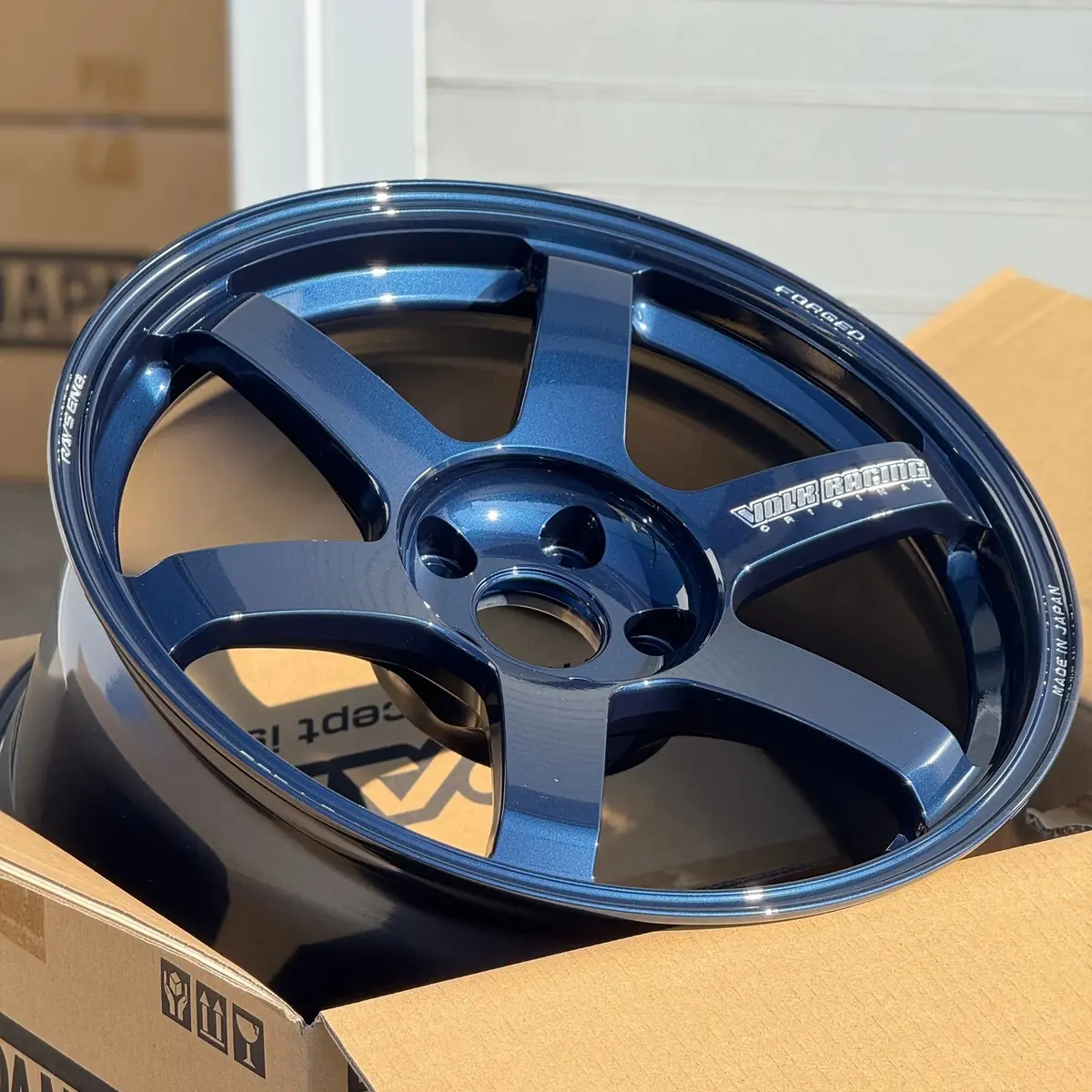 Volk Racing Te37 Saga S-Plus / Mag Blue | 18X9.5 | 5X114.3 | +38Mm Offset 1