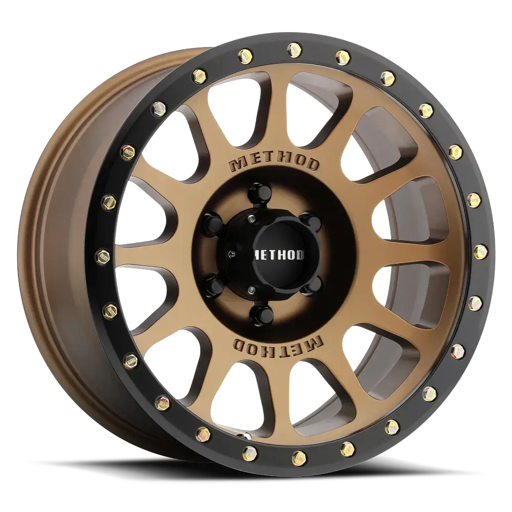 Method Wheels 305 / Nv / Method Bronze® - Matte Black Lip | 17X8.5 | 5X5.5 | 0/4.75" 1