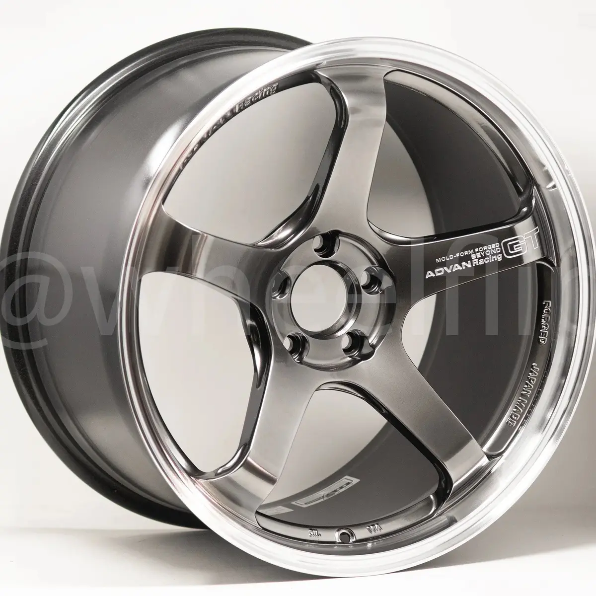 Advan Gt / Machining & Hyper Platinum Black | 19X9.5 | 19X11 | 5X112 | +25Mm | +35Mm Offset 1