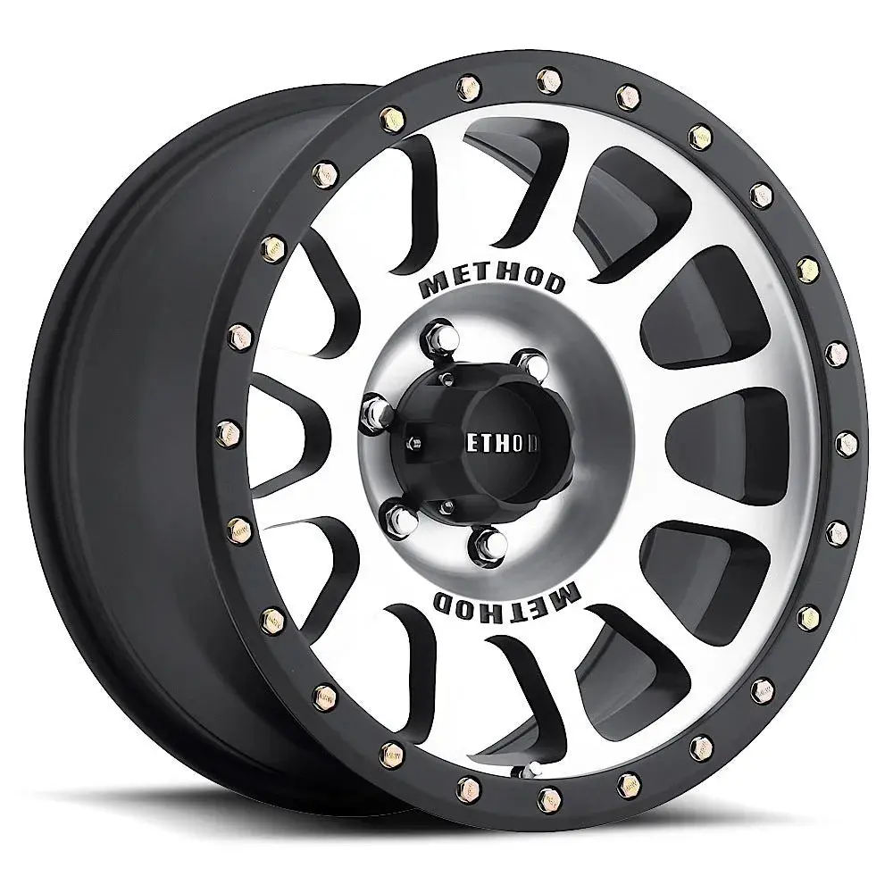Method Wheels 305 / Nv / Machined - Matte Black Lip | 17X8.5 | 5X5.5 | 0/4.75" 1