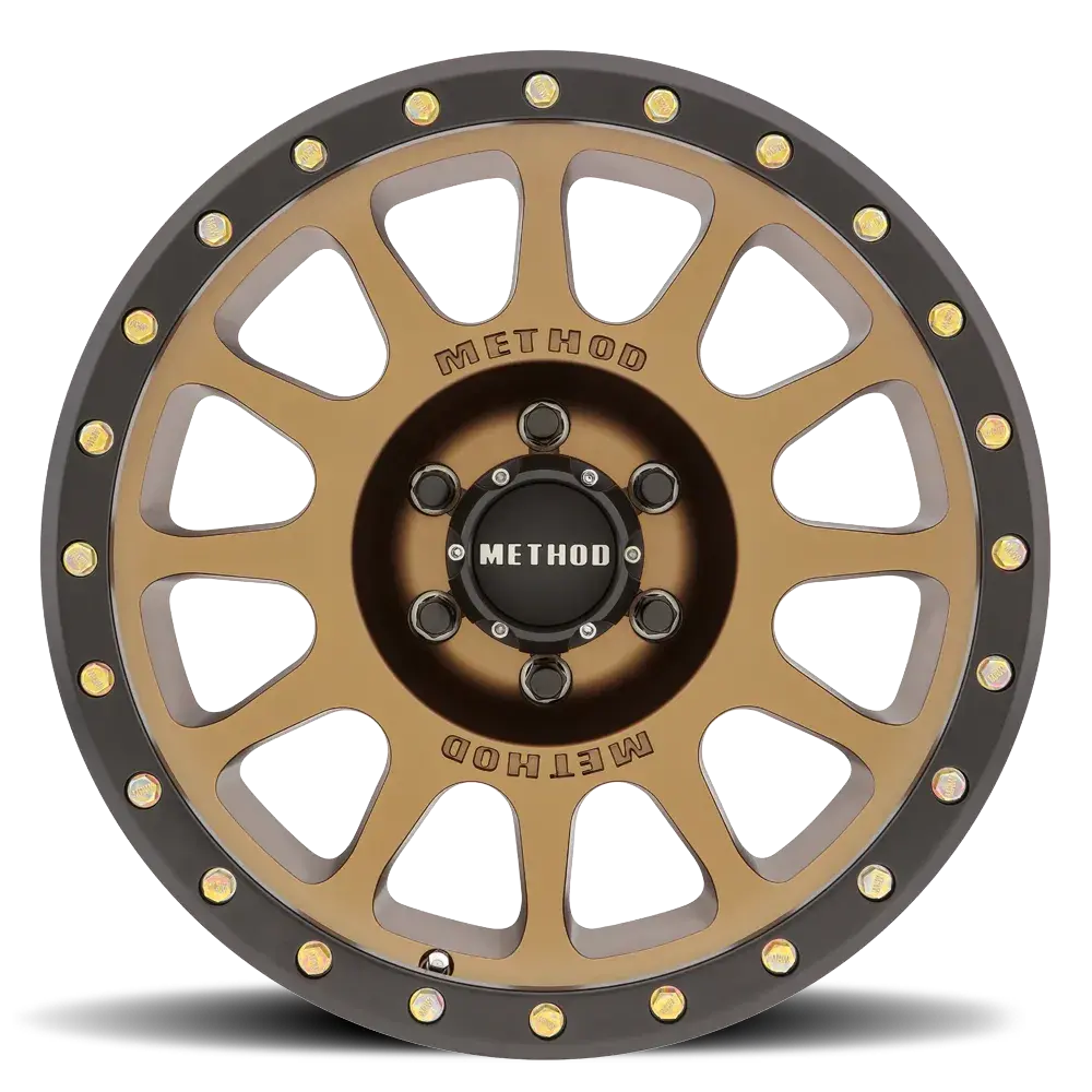Method Wheels 305 / Nv / Method Bronze® - Matte Black Lip | 17X8.5 | 5X5 | 0/4.75" 2