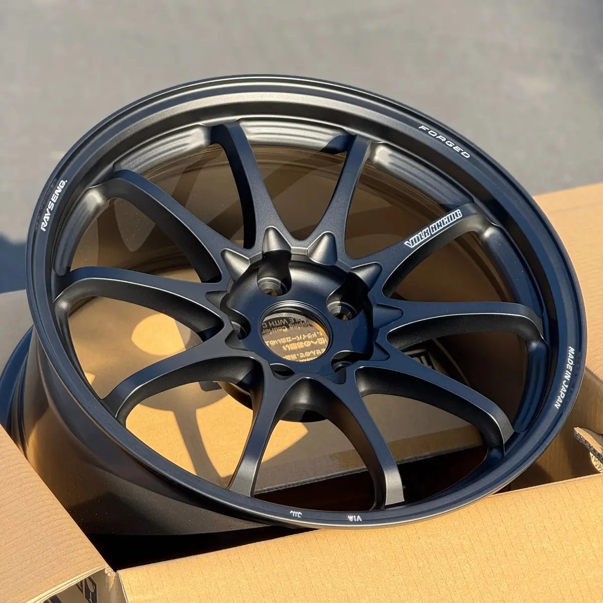 Volk Racing Ce28n-Plus / Matte Black | 18X9.5 | 5X114.3 | +38Mm Offset 1