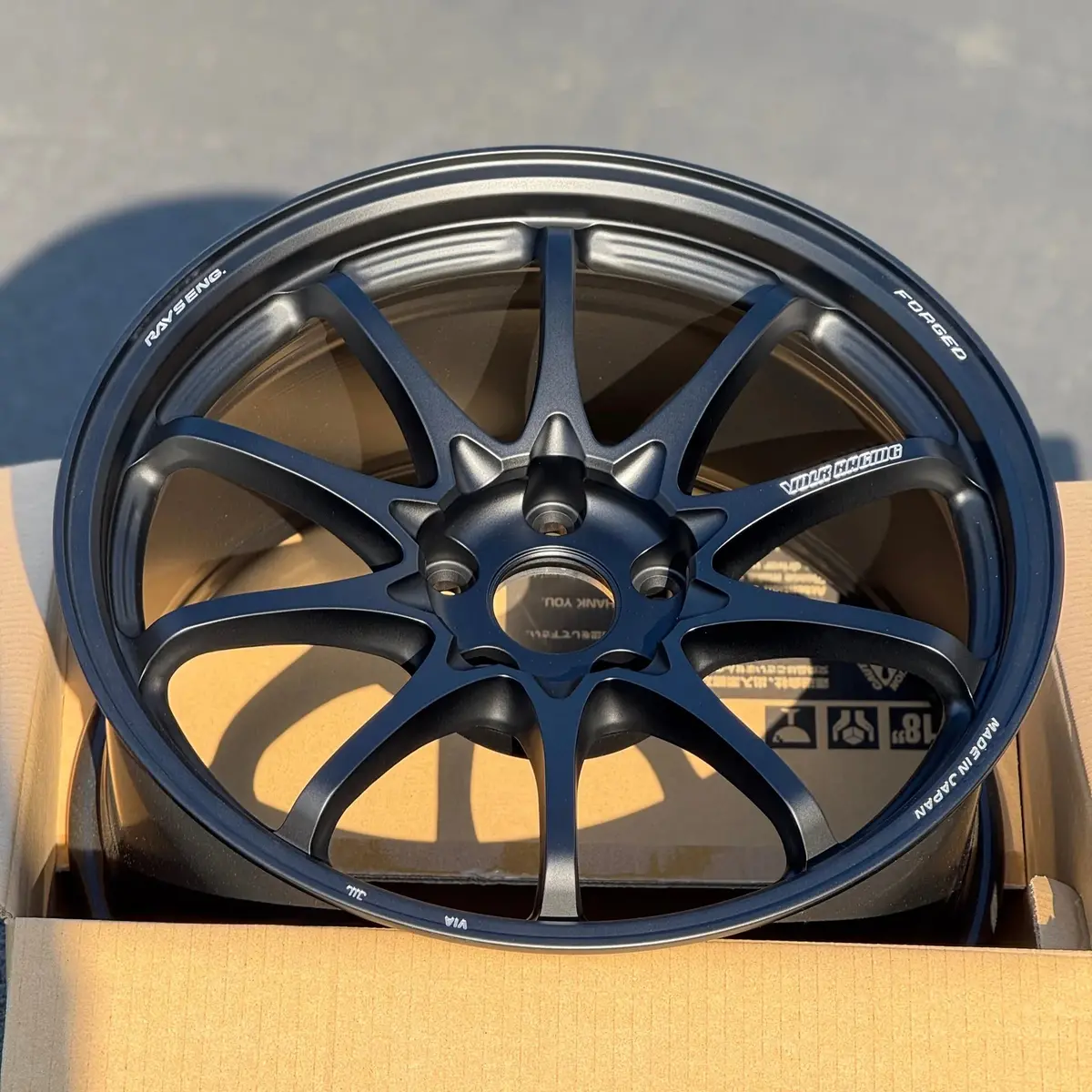 Volk Racing Ce28n-Plus / Matte Black | 18X9.5 | 5X114.3 | +38Mm Offset 2