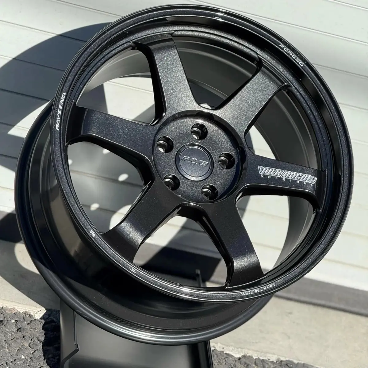 Volk Racing Te37 Ultra M-Spec / Diamond Dark Gunmetal | 19X9.5 | 5X114.3 | +34Mm Offset 1