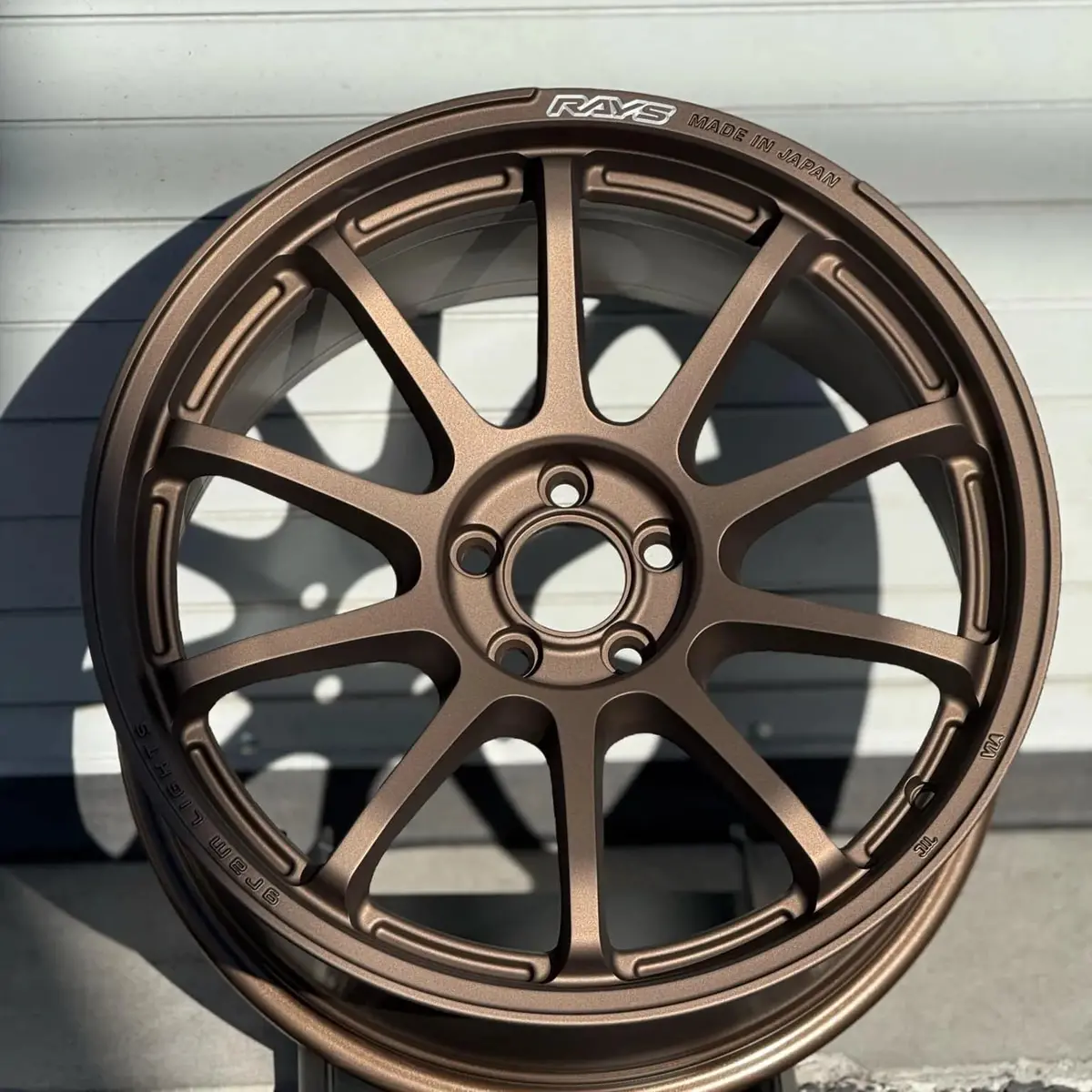 Gram Lights 57Nr / Dark Bronze | 18X9.5 | 5X100 | +45Mm Offset 1