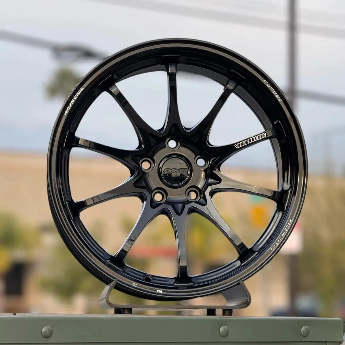 Volk Racing Ce28n-Plus / Black | 18X9.5 | 5X114.3 | +22Mm Offset 2