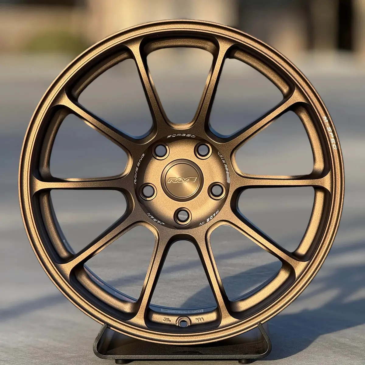 Volk Racing Ze40 M-Spec / Bronze | 18X9.5 | 5X114.3 | +21Mm Offset 1