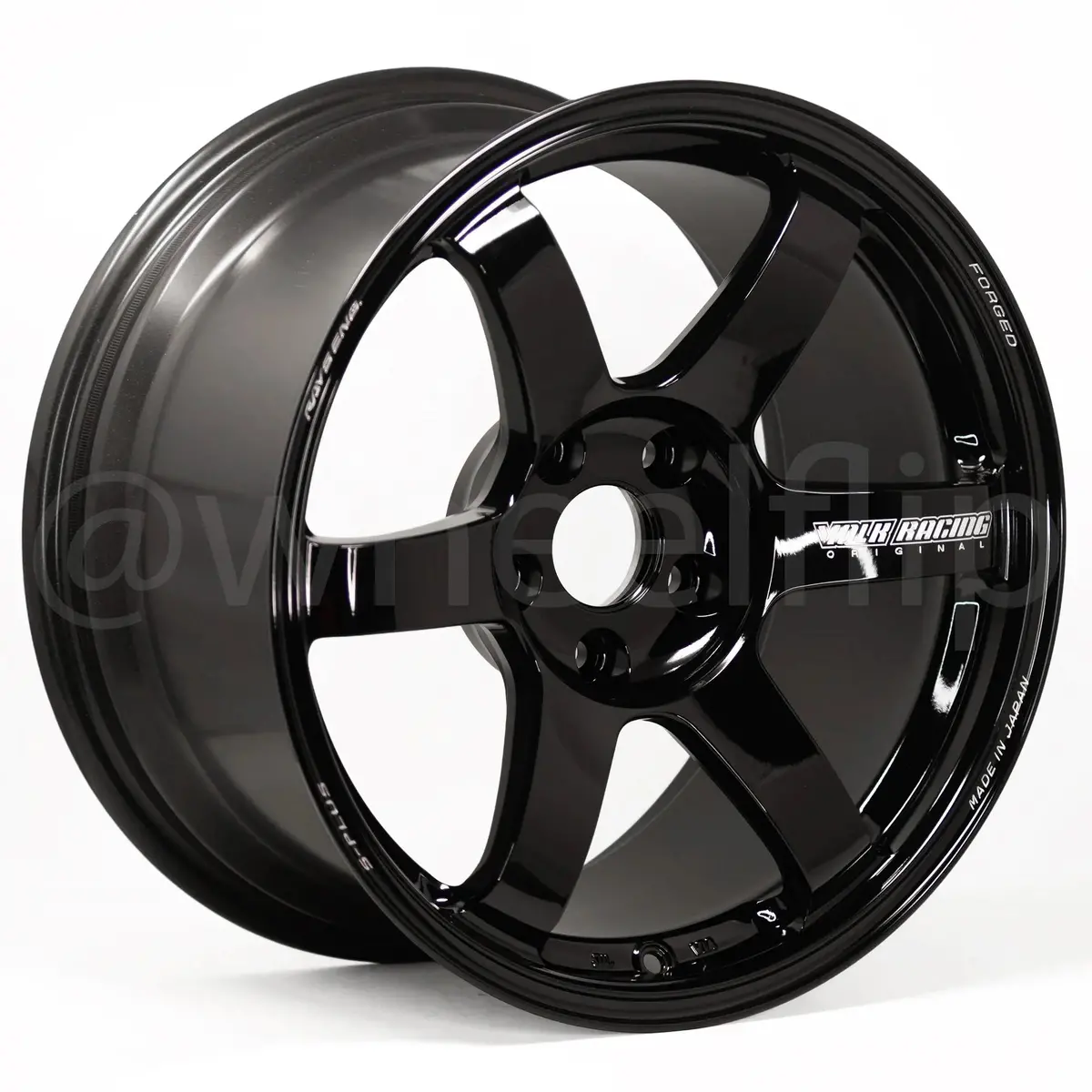 Volk Racing Te37 Saga S-Plus / Black | 17X9 | 5X114.3 | +22Mm Offset 1