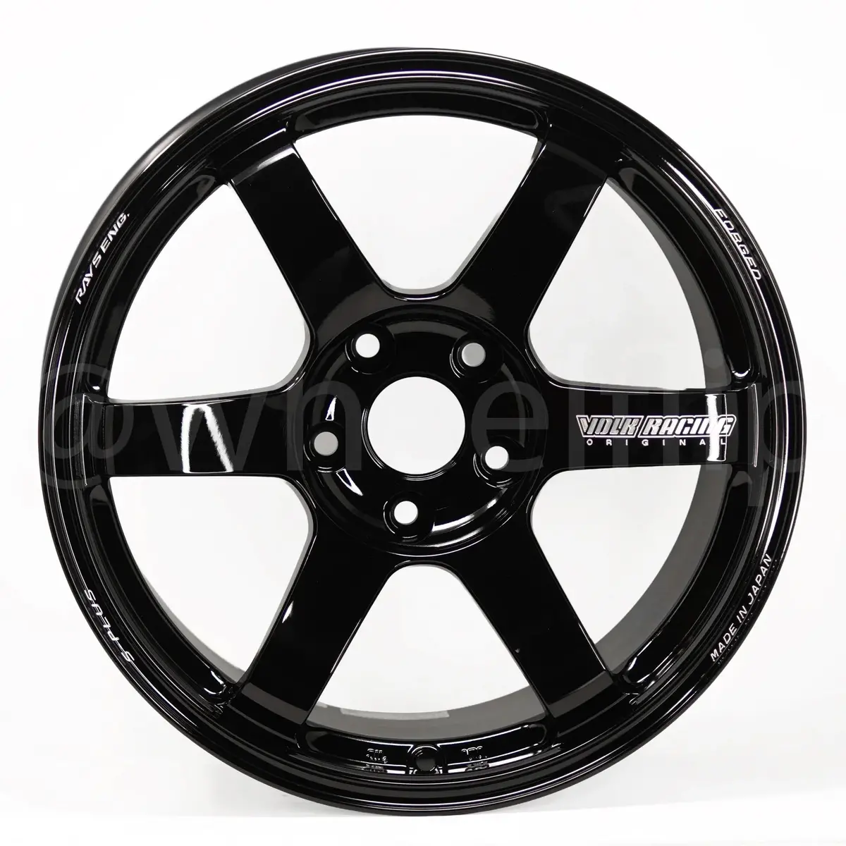Volk Racing Te37 Saga S-Plus / Black | 17X9 | 5X114.3 | +22Mm Offset 2