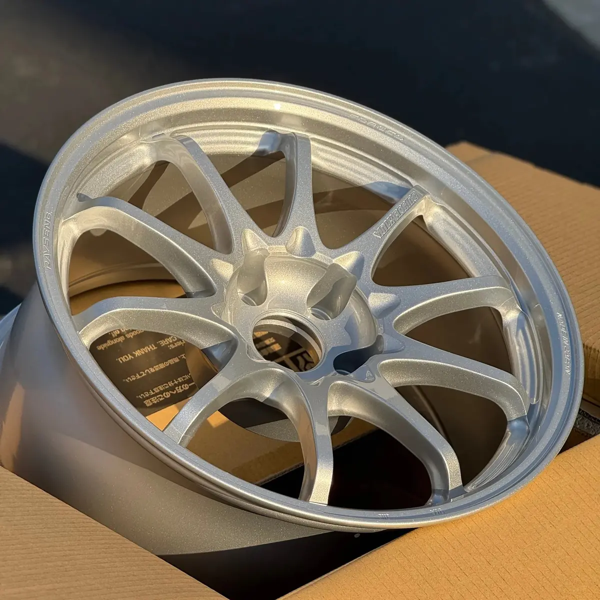 Volk Racing Ce28n-Plus / Diamond Silver | 17X9 | 5X114.3 | +22Mm Offset 1