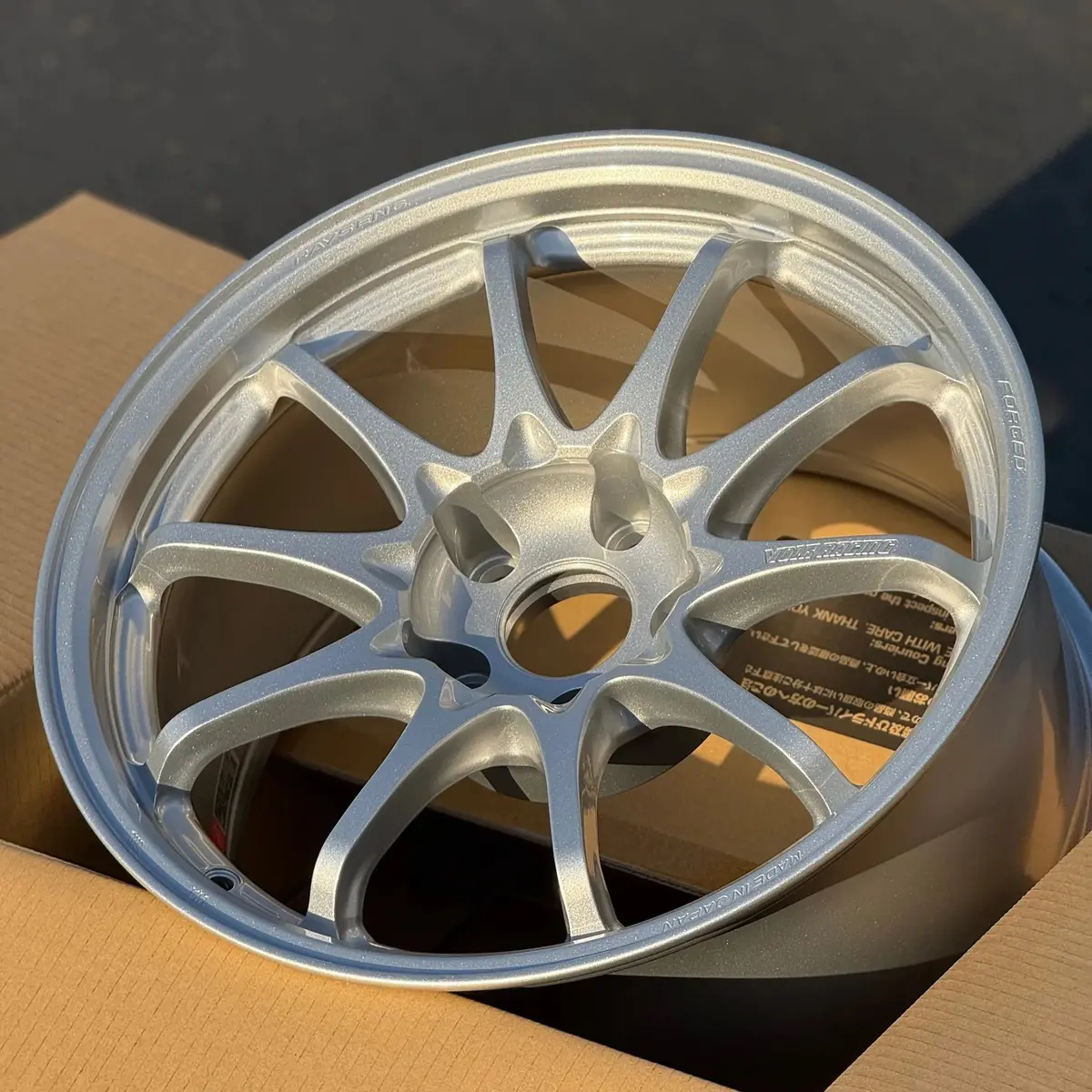 Volk Racing Ce28n-Plus / Diamond Silver | 17X9 | 5X114.3 | +22Mm Offset 2