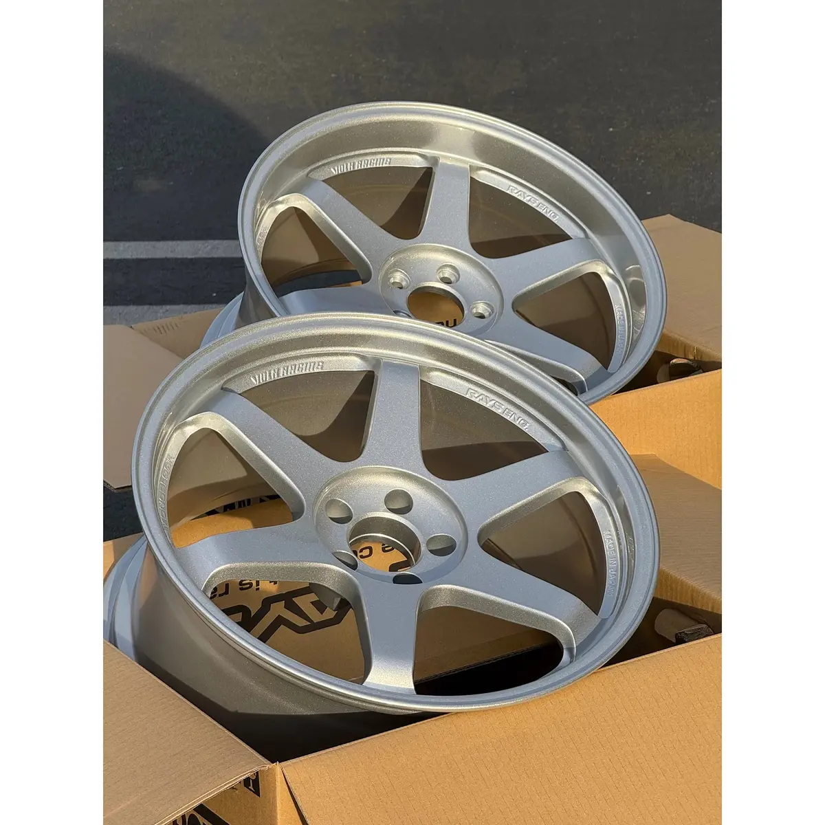 Volk Racing Te37sl / Diamond Silver | 19X9.5 | 19X10.5 | 5X112 | +22Mm | +35Mm Offset 1