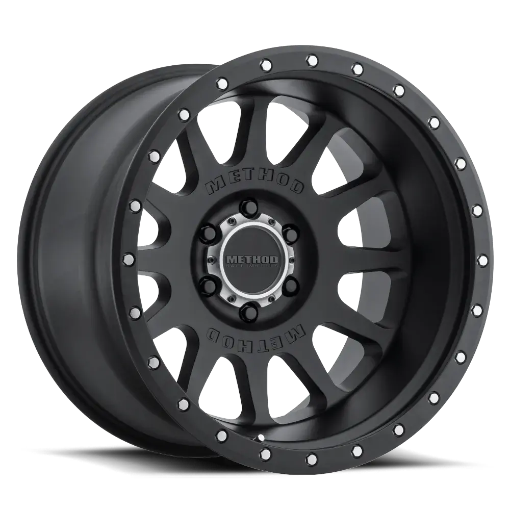 Method Wheels 605 / Nv / Matte Black | 20X9 | 6X5.5 | -12/4.50" 1