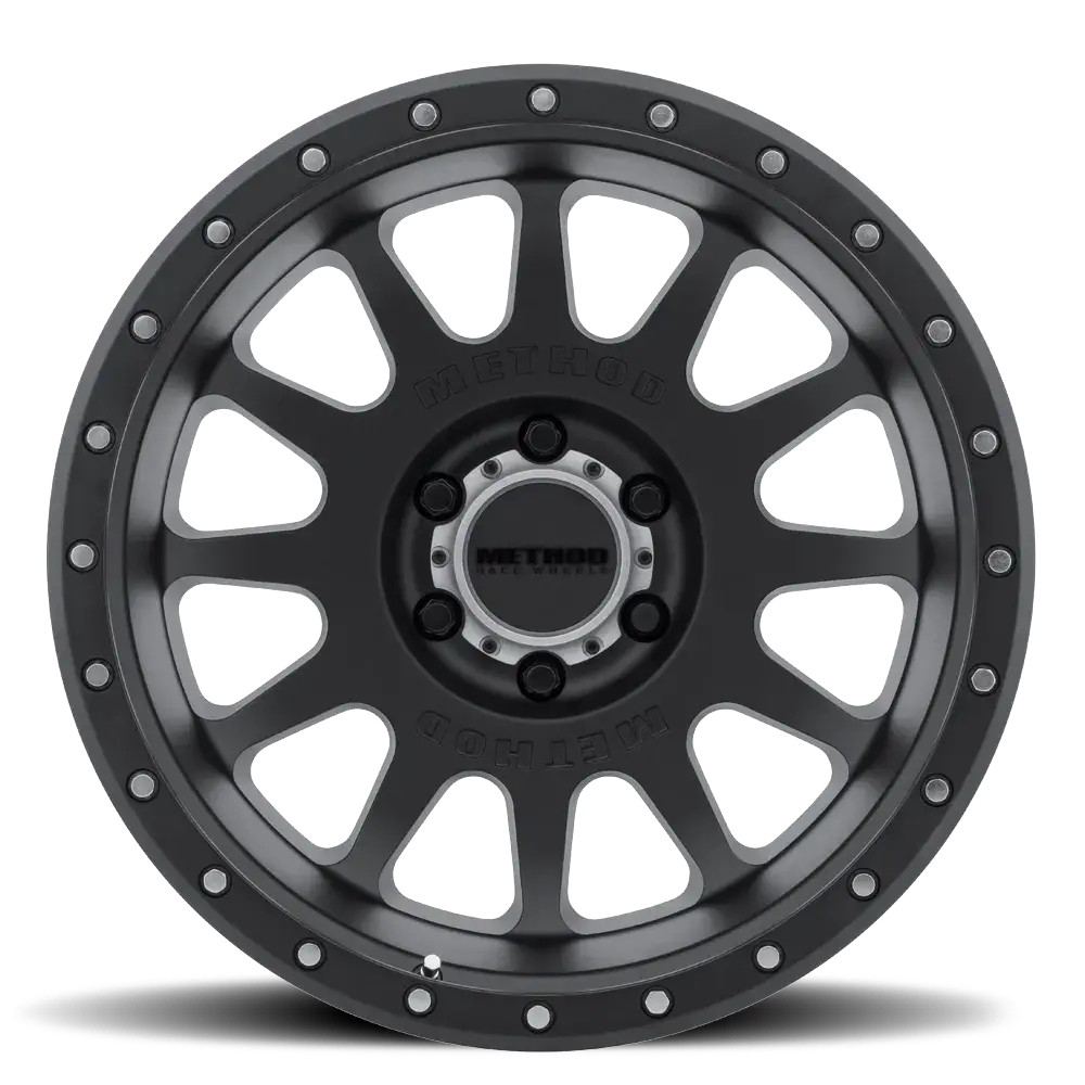 Method Wheels 605 / Nv / Matte Black | 20X9 | 6X5.5 | -12/4.50" 2