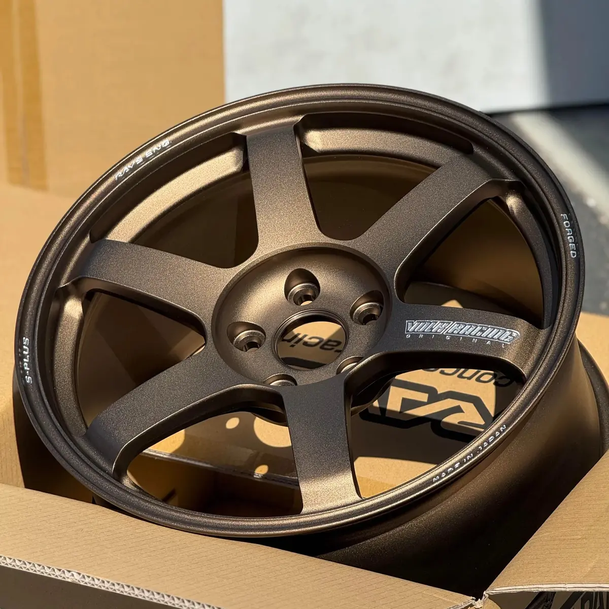 Volk Racing Te37 Saga S-Plus / Bronze | 18X9.5 | 5X114.3 | +45Mm Offset 2