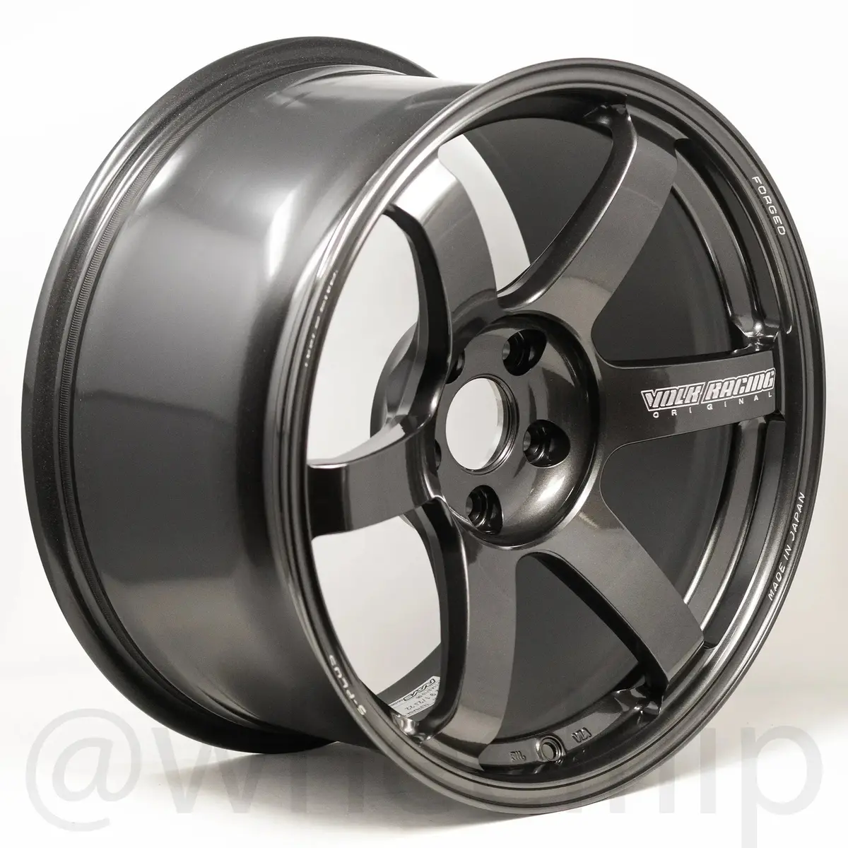 Volk Racing Te37 Saga S-Plus / Diamond Black | 18X9.5 | 5X114.3 | +22Mm Offset 1