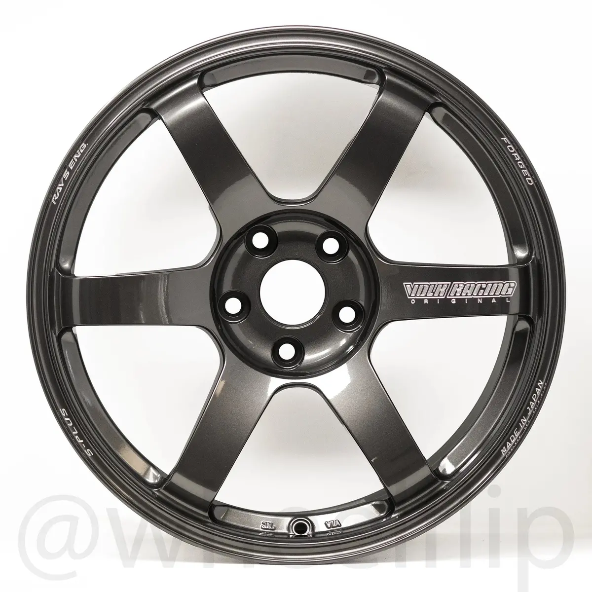 Volk Racing Te37 Saga S-Plus / Diamond Black | 18X9.5 | 5X114.3 | +22Mm Offset 2
