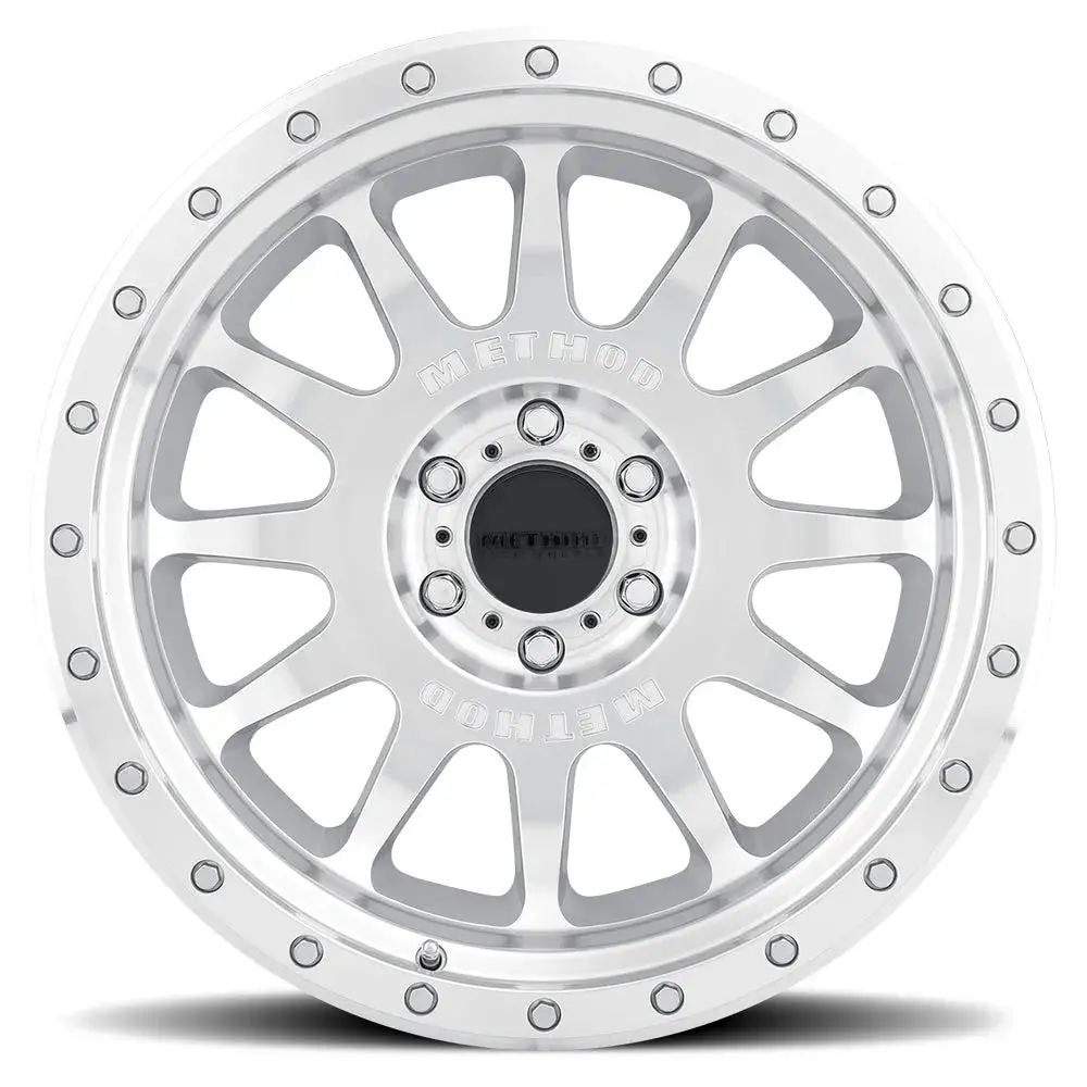 Method Wheels 605 / Nv / Machined - Clear Coat | 20X10 | 8X6.5 | -24/4.55" 2