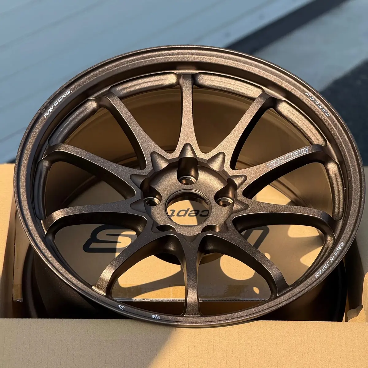 Volk Racing Ce28n-Plus / Bronze | 18X9.5 | 5X114.3 | +22Mm Offset 2