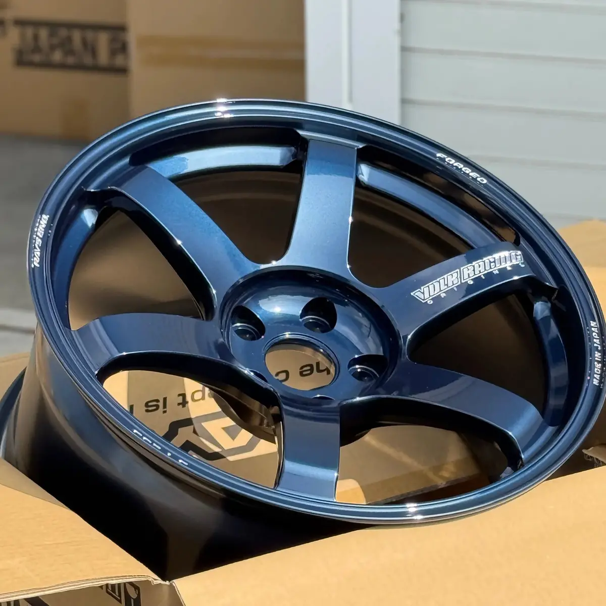 Volk Racing Te37 Saga S-Plus / Mag Blue | 18X9.5 | 5X114.3 | +22Mm Offset 1